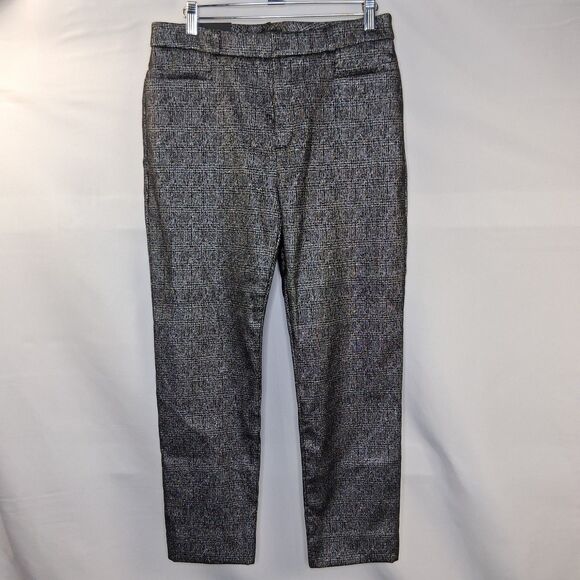 Banana Republic Metallic Sloan Ankle Pant Women's Size 8 New With Tags - Picture 2 of 14